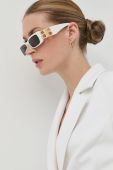 Сонцезахисні окуляри Balenciaga жіночі колір білий (2898652)
