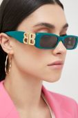 Сонцезахисні окуляри Balenciaga BB0096S жіночі колір чорний (3085501)