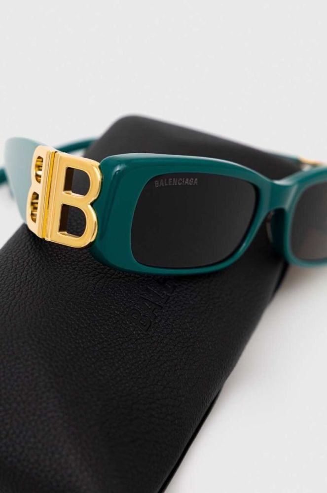 Сонцезахисні окуляри Balenciaga BB0096S жіночі колір чорний (3085501) фото 4