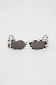 Сонцезахисні окуляри Balenciaga жіночі колір сірий (2668276)