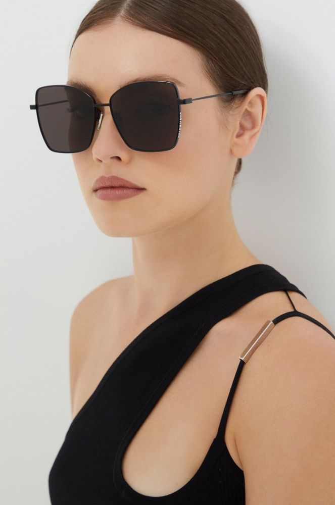 Сонцезахисні окуляри Balenciaga жіночі колір чорний (2475963)