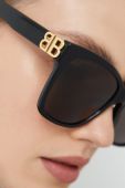 Сонцезахисні окуляри Balenciaga жіночі колір чорний (2475966)