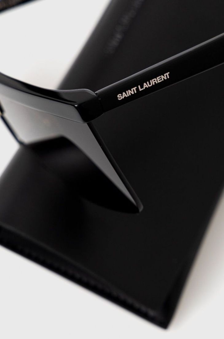 Сонцезахисні окуляри Saint Laurent жіночі колір чорний (2547054)