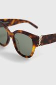 Сонцезахисні окуляри Saint Laurent жіночі колір коричневий (2671027)