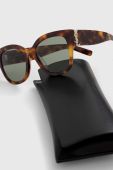 Сонцезахисні окуляри Saint Laurent жіночі колір коричневий (2671027)