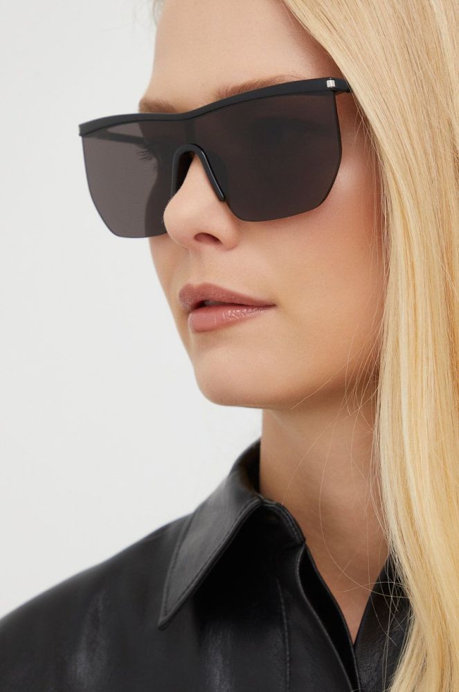 Сонцезахисні окуляри Saint Laurent жіночі колір чорний (2483939)