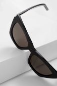 Сонцезахисні окуляри Saint Laurent жіночі колір чорний (2547021)