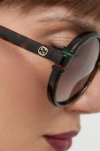 Сонцезахисні окуляри Gucci жіночі колір коричневий (2475984)