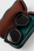 Сонцезахисні окуляри Gucci жіночі колір чорний (2475995)