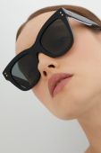 Сонцезахисні окуляри Gucci жіночі колір чорний (2476006)