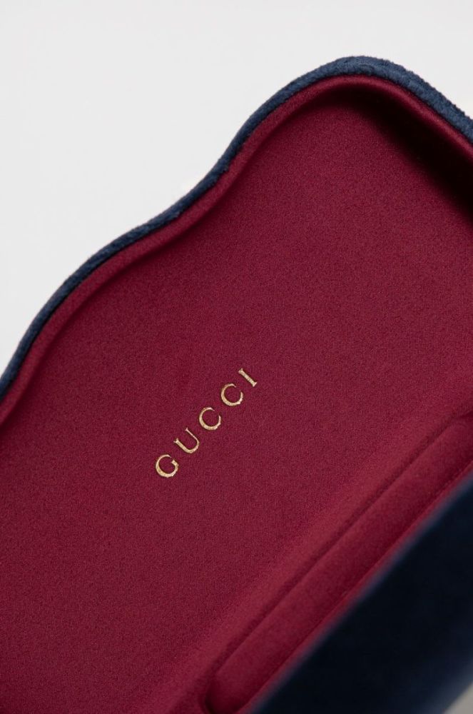 Сонцезахисні окуляри Gucci жіночі колір золотий (2476010) фото 5