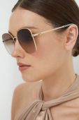 Сонцезахисні окуляри Gucci жіночі колір золотий (2476011)