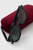 Сонцезахисні окуляри Gucci жіночі колір зелений