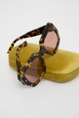 Сонцезахисні окуляри Gucci жіночі колір коричневий (2671348)