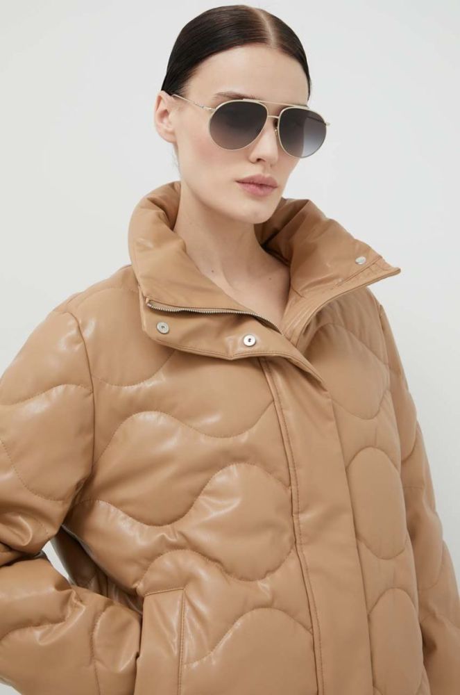 Сонцезахисні окуляри Burberry жіночі колір золотий (2791952) фото 8