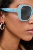 Сонцезахисні окуляри Burberry жіночі колір блакитний (3364152)