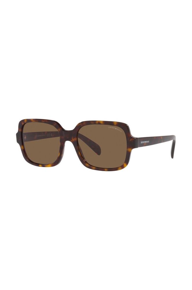 Сонцезахисні окуляри Emporio Armani жіночі колір коричневий (2795710)