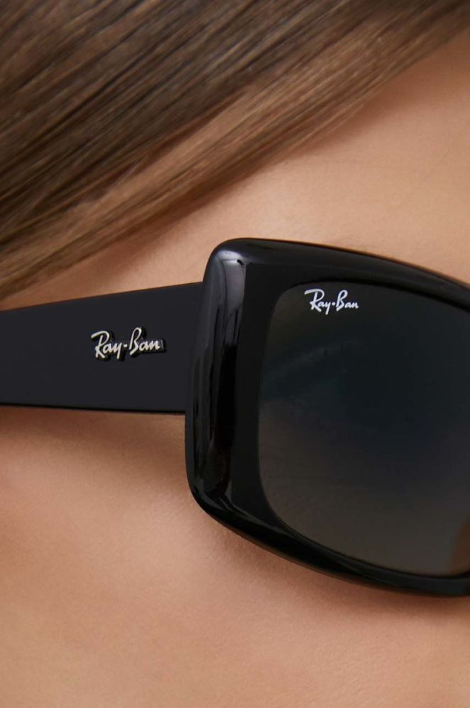 Сонцезахисні окуляри Ray-Ban жіночі колір чорний (2814344) фото 8