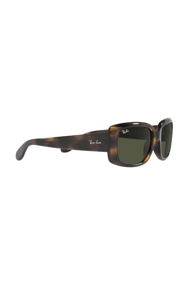 Сонцезахисні окуляри Ray-Ban RB4389 жіночі колір коричневий фото 3