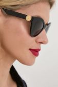 Сонцезахисні окуляри Versace жіночі колір чорний (2820224)