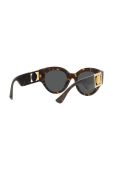 Сонцезахисні окуляри Versace жіночі колір коричневий (2795729)
