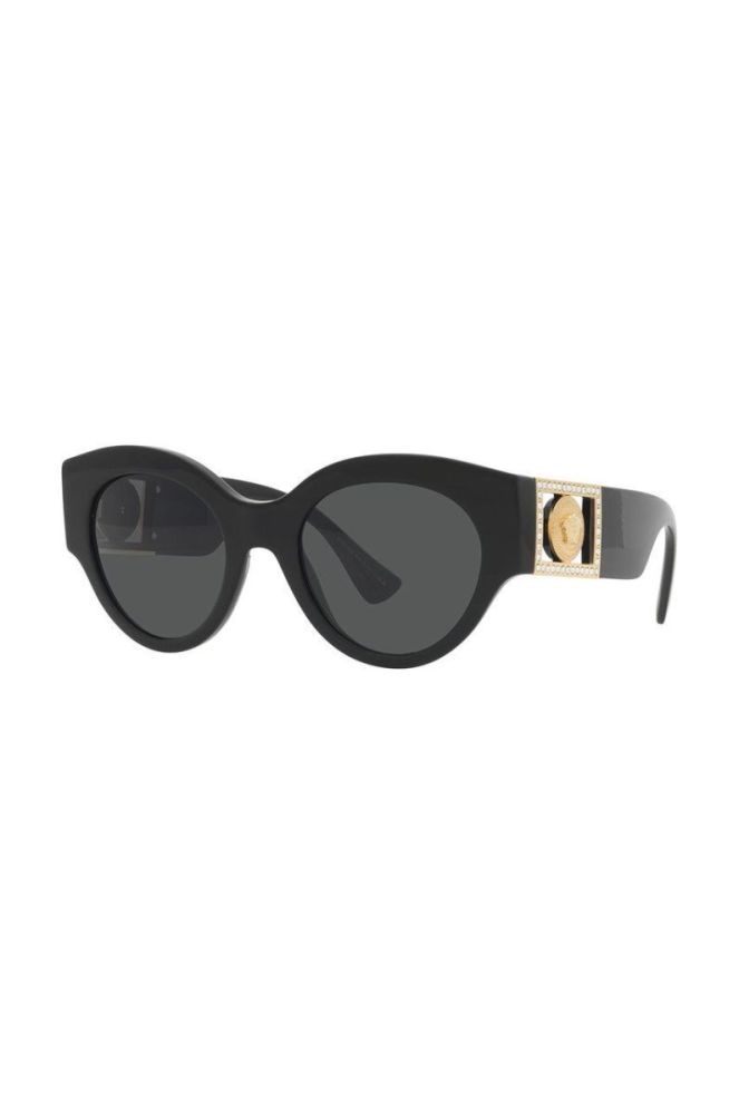 Сонцезахисні окуляри Versace жіночі колір чорний (2795730) фото 2