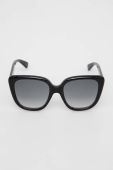 Сонцезахисні окуляри Gucci GG1169S жіночі колір чорний