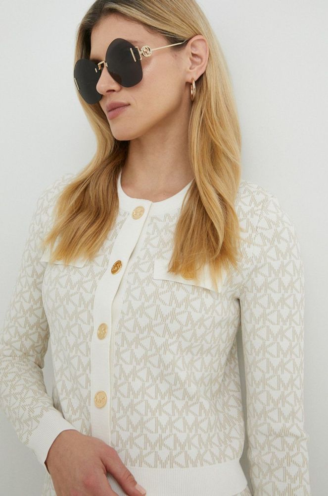 Сонцезахисні окуляри Gucci жіночі колір чорний (2889575)