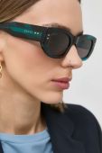 Сонцезахисні окуляри Gucci GG1215S жіночі колір чорний