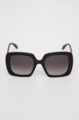 Сонцезахисні окуляри Alexander McQueen AM0378S жіночі колір чорний