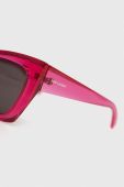 Сонцезахисні окуляри Saint Laurent жіночі колір рожевий