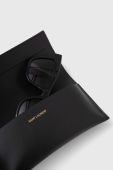 Сонцезахисні окуляри Saint Laurent жіночі колір чорний (2889579)