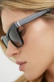 Сонцезахисні окуляри Saint Laurent жіночі колір чорний (2889579)