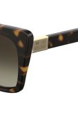 Сонцезахисні окуляри Love Moschino жіночі колір коричневий (3152545)