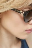 Сонцезахисні окуляри Love Moschino жіночі колір коричневий (3152547)