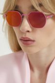 Сонцезахисні окуляри Chiara Ferragni жіночі колір рожевий (3157804)