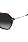 Сонцезахисні окуляри HUGO 1211/S жіночі колір чорний