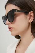 Сонцезахисні окуляри Love Moschino жіночі колір чорний (3193799)