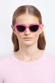 Сонцезахисні окуляри Chiara Ferragni 1020/S жіночі колір рожевий