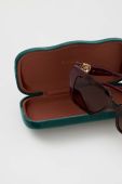 Сонцезахисні окуляри Gucci жіночі колір коричневий (3098221)