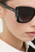 Сонцезахисні окуляри Burberry жіночі колір чорний (3272129)