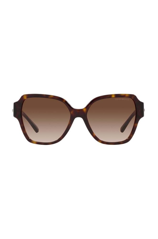 Сонцезахисні окуляри Emporio Armani жіночі колір коричневий (3253461)