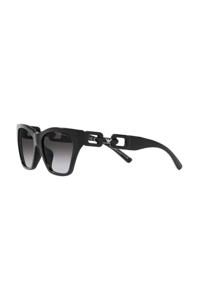 Сонцезахисні окуляри Emporio Armani жіночі колір чорний (3246716) фото 3