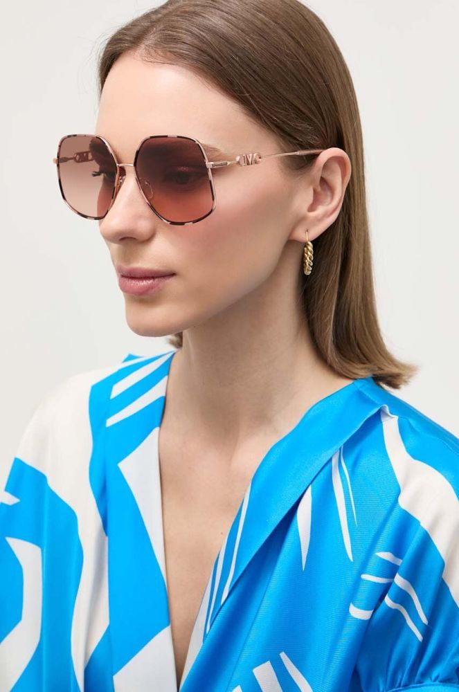 Сонцезахисні окуляри Michael Kors жіночі колір коричневий (3253464)
