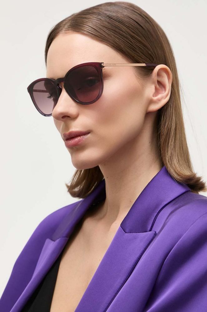 Сонцезахисні окуляри Michael Kors жіночі колір коричневий (3253471)