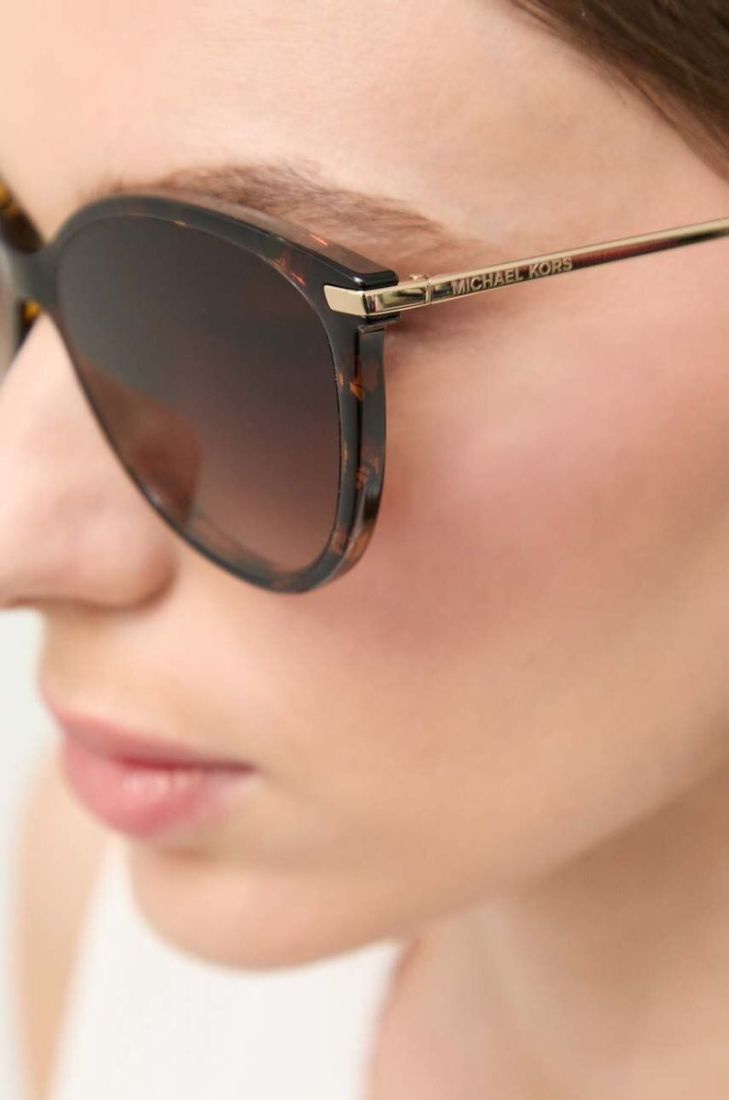 Сонцезахисні окуляри Michael Kors жіночі колір коричневий (3253391)