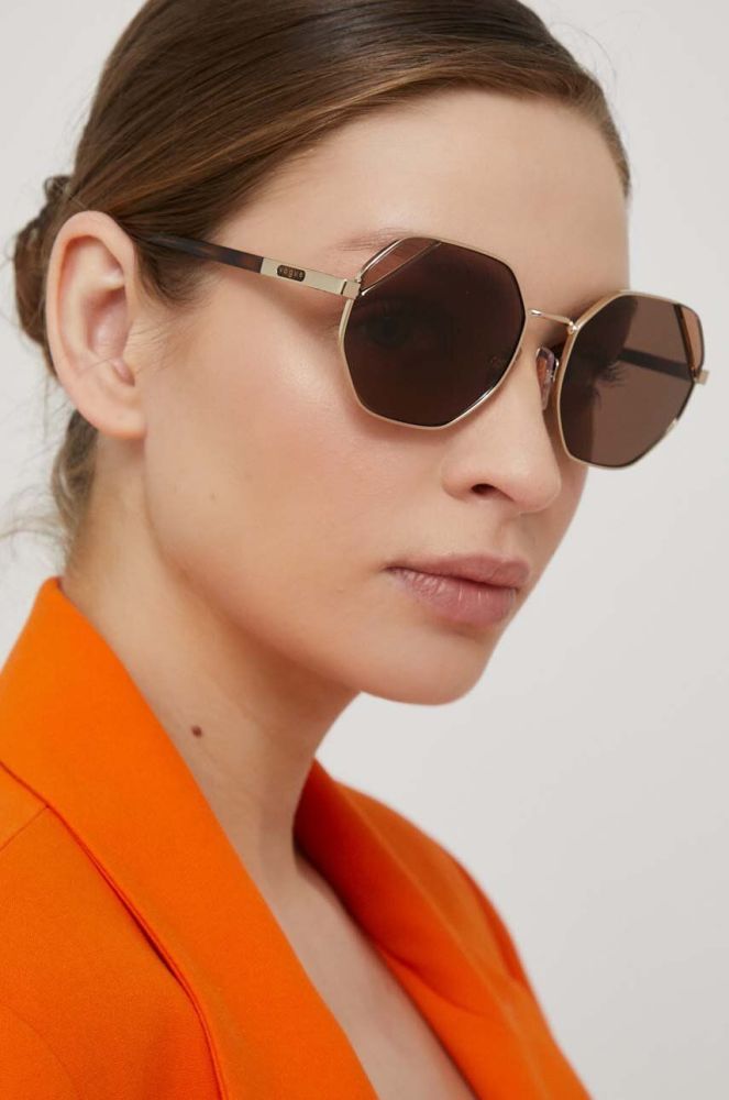 Сонцезахисні окуляри VOGUE жіночі колір коричневий (3256965)