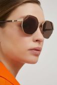Сонцезахисні окуляри VOGUE жіночі колір коричневий (3256965) фото 7