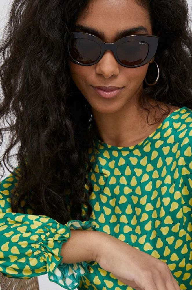 Сонцезахисні окуляри VOGUE жіночі колір коричневий (3243969)
