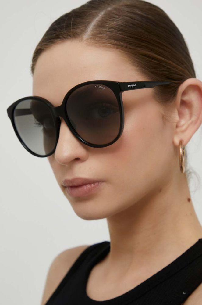 Сонцезахисні окуляри VOGUE жіночі колір чорний (3256966)